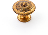 Sonata Knob, Round, Paris Brass, 1-1/4'' dia 930-PAR