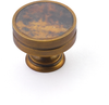 Tiger Penshell Knob, Round, Estate Dover, 1-3/8'' dia 990-PEN/ED