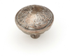 Cantata Knob, Round, Monticello Silver, 1-1/4'' dia 994-MSL