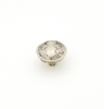 Cantata Knob, Round, White Brass, 1-1/4'' dia 994-WB