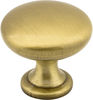 Madison 1-3/16'' Diameter Mushroom Knob 3910-SB