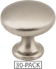 Madison 1-3/16'' Diameter Mushroom Knob 3910-SN-30
