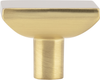 Walker 1 1-5/8'' Length Square Knob 827L-BG