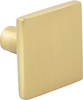 Walker 1 1-5/8'' Length Square Knob 827L-BG