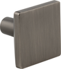 Walker 1 1-5/8'' Length Square Knob 827L-BNBDL