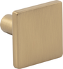 Walker 1 1-1/4'' Length Square Knob 827SBZ