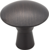 Zachary 1-1/16'' Diameter Mushroom Knob 988DBAC