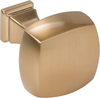 Audrey 1-1/8'' Diameter Square Knob 278SBZ