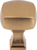 Audrey 1-1/8'' Diameter Square Knob 278SBZ