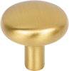 Loxley 1-1/4'' diam Mushroom Knob 329BG