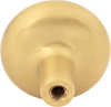 Loxley 1-1/4'' Diameter Mushroom Knob 329BG