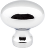 Bordeaux 1-3/16'' Length Oval Knob 3990-PC