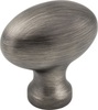 Lyon 1-9/16'' Length Oval Knob 3991BNBDL