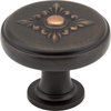 Lafayette 1-3/8'' diam Mushroom Knob 417DBAC