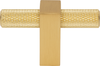 Larkin 3 Larkin Knurled 2-3/8'' Length Bar Knob 498T-BG