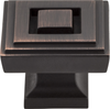 Delmar 1-1/4'' Length Square Knob 585L-DBAC