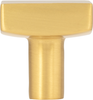 Dominique 1-1/8'' Length Square Knob 845BG