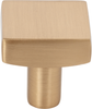 Dominique 1-1/8'' Length Square Knob 845SBZ
