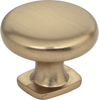 Belcastel 1-3/8'' diam Mushroom Knob MO6303SBZ