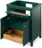 Chatham 30'' Forest Green Vanity VN2CHA-30-GN-NT