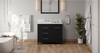 Katara 42'' Black Vanity, left offset VN2KAT-42-BK-NT