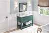 Wavecrest 48'' Forest Green Vanity VN2WAV-48-GN-NT