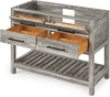 Wavecrest 48'' Weathered Grey Vanity VN2WAV-48-WG-NT