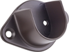 Closet Rod Brackets Dark Bronze Open Screw-In Mounting Bracket for 1'' Round Closet Rods M7250-ORB