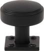 Benning Knob With Backplate 1 1/4'' Matte Black A540-BL