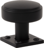 Benning Knob With Backplate 1 1/4'' Matte Black A540-BL