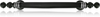 8'' cc Chesapeake Pull, Clear Crystal, Black Tie Finish 10053/4