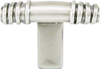 Sherborne Rect. Knob, Matte Silver Finish 10447MS