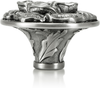 Floral View Knob, Clear Crystal Antique Nickel Finish 7743AN