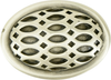 Milan Oval Knob, Matte Silver 8371MS