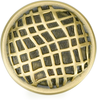 Linen Weave Knob, Florentine Gold 8372FG