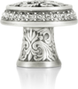 Glendale Court Knob, Clear Crystal Matte Silver Finish 8506MS