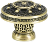 Yacht Club Ship’s Wheel Knob, Burnish Brass Finish 8541BB