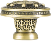 Yacht Club Ship’s Wheel Knob, Burnish Brass Finish 8541BB