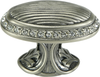 Edgar Berebi Cambridge Oval Knob Decorated With Clear Swarovski Crystals In Antique Nickel Plate 8560AN