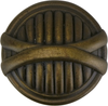 Edgar Berebi Westport Knob In Vintage Bronze Plate 8641VB