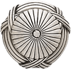 Hyde Park Knob, Burnished Silver Finish 8653-6