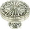 Edgar Berebi Lakewood Knob In Burnished Silver Plate 9887-6