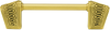 Urban Metro Rivoli 4'' cc Knob-pull, Museum Gold Plate 101384/MG