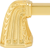 Urban Metro Saville 6'' cc Pull, Satin Gold Plate 101436/SG