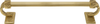Sutton 18'' Towel Bar, Reeded Handle, Museum Gold Finish 2200R/18/MG