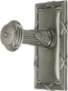 Hyde Park Hook, Rectangular Back Plate, Antique Nickel Finish 2257AN