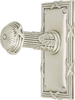 Hyde Park Hook, Rectangular Back Plate, Polish Gold Finish 2257SN