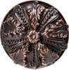 Acanthus med knob Renaissance style with feather scroll foot 1060-22