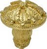 Acanthus large knob Renaissance style with feather scroll foot 1061-8