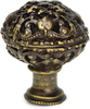Juliane Grace large knob full round in Antique Brass. 140-3